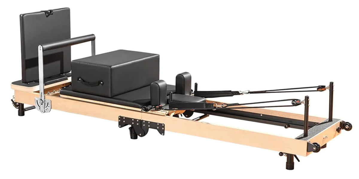 Faittd Foldable Pilates Reformer Machine for Your Home Gym