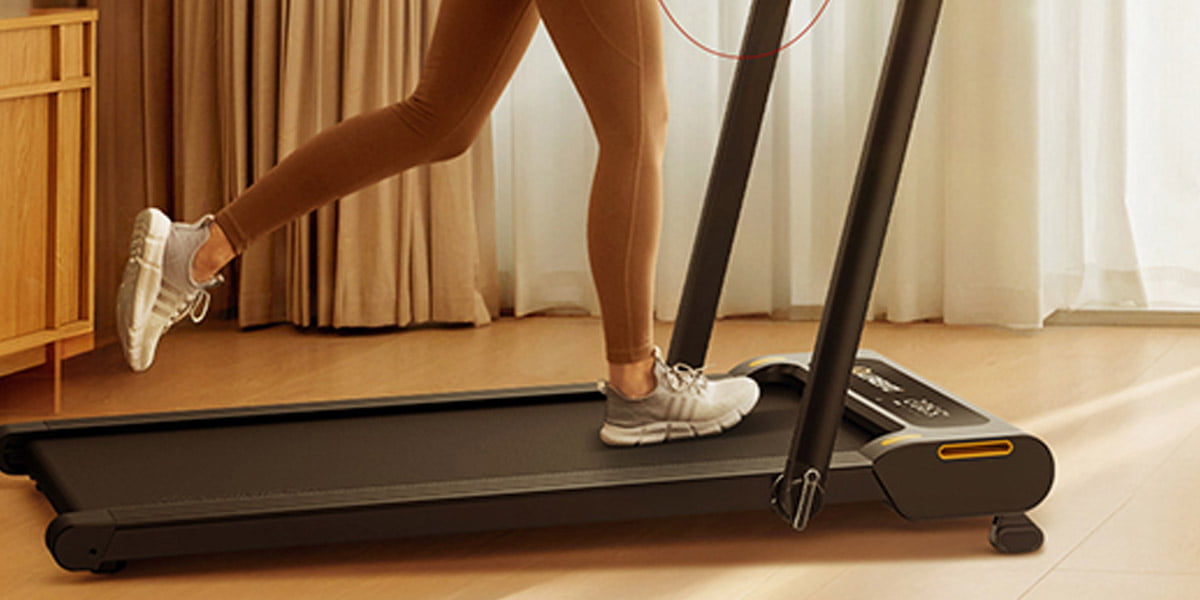 UREVO Folding Compact Treadmill for Home & Office Workouts